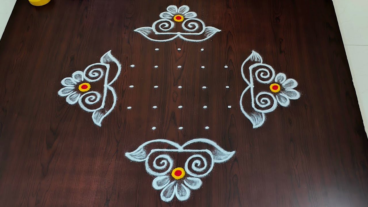 Karthikamasam muggulu🌹🌹|chukkala muggulu|easy daily rangoli designs|pandaga muggulu#Rang kaa Rangoli