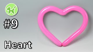 Heart - Balloon Animals for Beginners #9