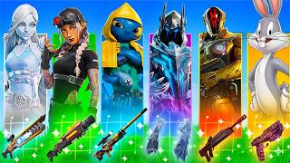 ALL MYTHIC AND EXOTIC GUNS IN FORTNITE (NEW! Fortnite Chapter 7 Season 2)