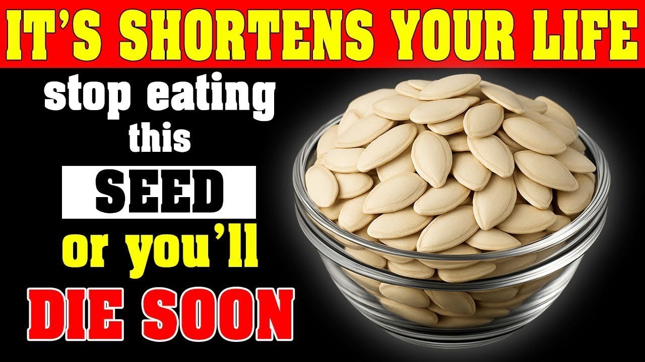 Over 60  4 WORST Seeds You Should NEVER Touch and 4 You MUST Eat Daily   Senior Health Tips