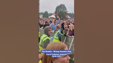 The Streets - Wrong Answers Only - Live @ Tinderbox, Denmark - 28/06-2025 | #thestreets #rap #hiphop