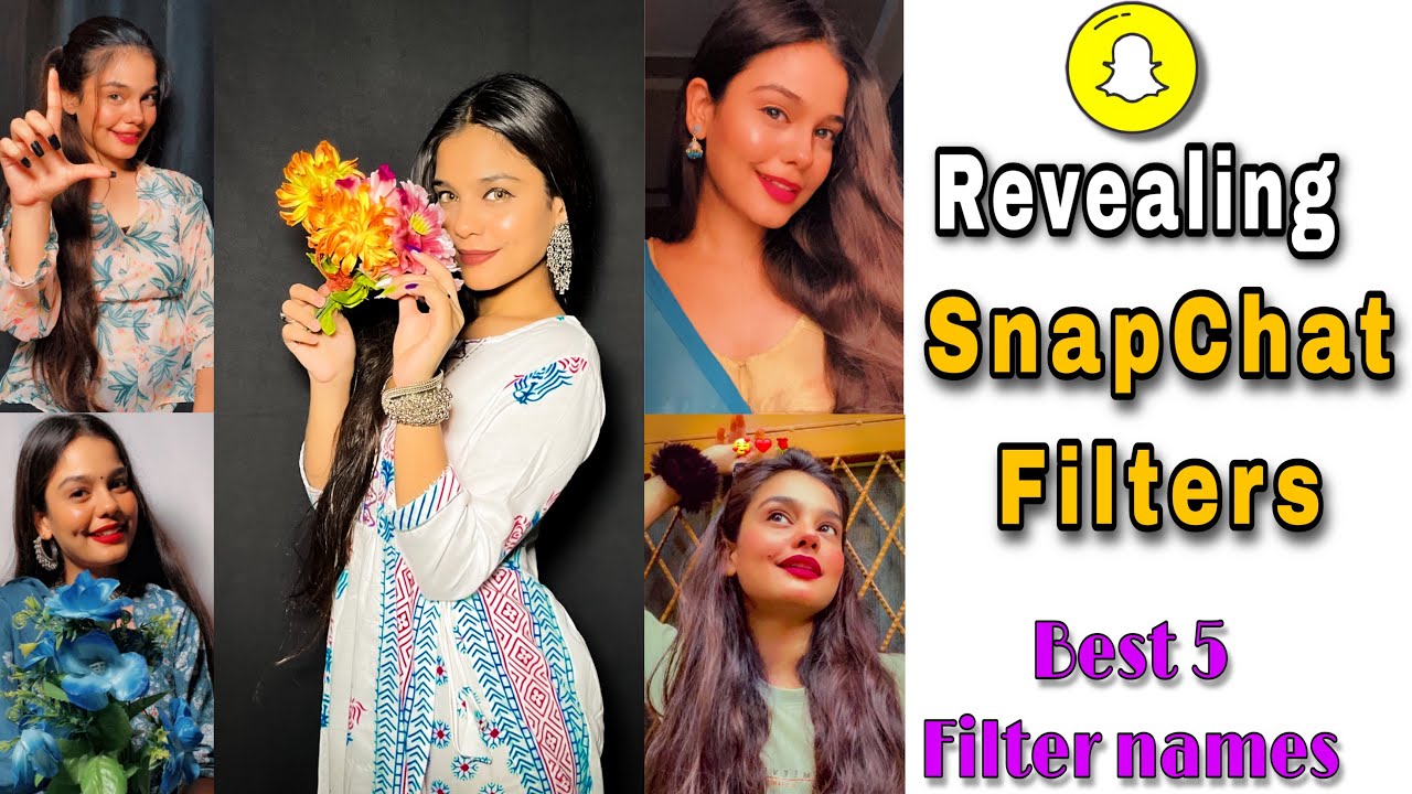 Revealing Top 5 SnapChat Filters🤩| SnapChat Filters Name ...