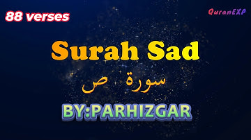 استاد پرهیزگار|سورة ص|HD|Surah Sad with the authority of the verses by separation