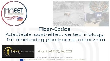 Fiber optics, an adaptable & cost-effective technology for monitoring geothermal reservoirs