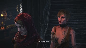 The Witcher 2 - Death To The Traitor: Free Vess & Check on Moril Cutscene: Mystic River Letter Item