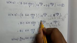 2 dimensional heat equation problem explaination in Tamil