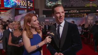 Benedict Cumberbatch premiere Dr. Strange Adele remix ( Marvel )