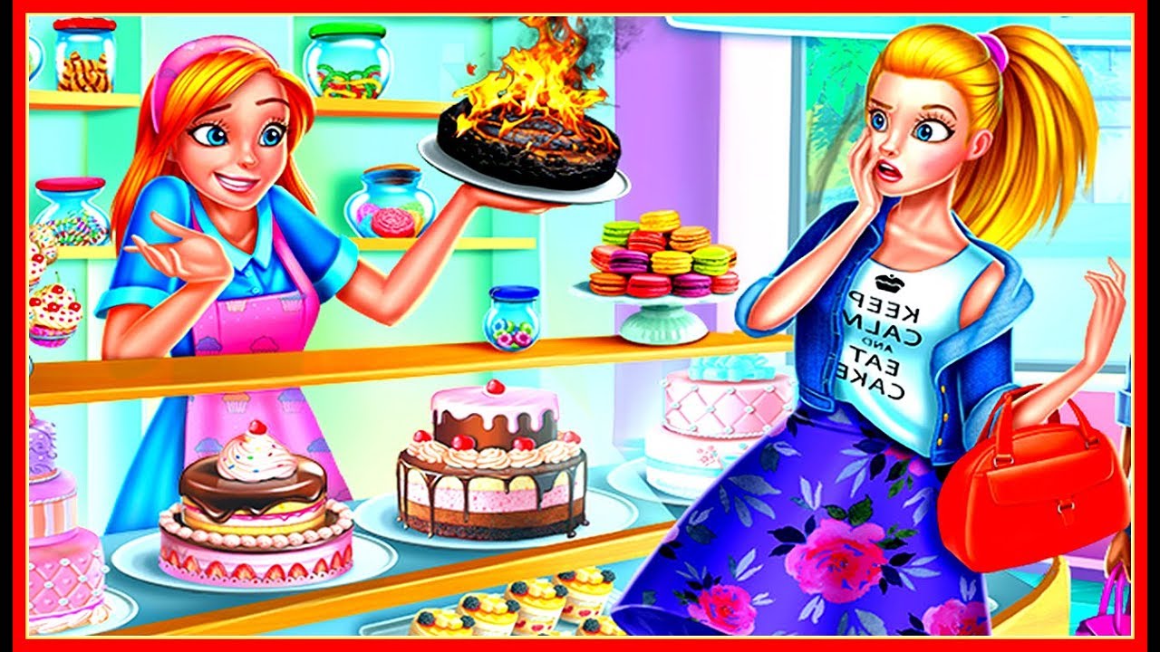 Funny Kids Games For Girls My Bakery Empire Bake, Decorate & Serve