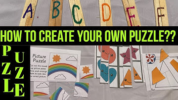 Puzzle games for kids | How to make a puzzle game from card board | paper game project | kishakashi