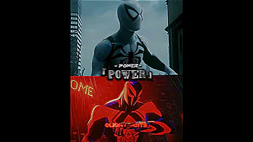 Spiderman Insomiac (Anti Venom Suit) VS Spiderman 2099 || Edit