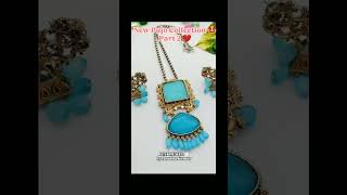 New Pujo Jewellery Collection ❤️ #song #jewellery #jewel #junkjewel