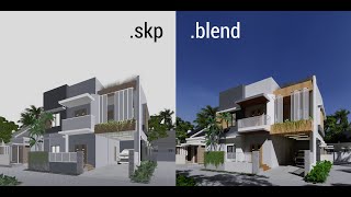 Blender 3.0 Tutorial Part 1 - Architecture Visualization 01