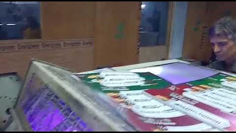 LED UV System on Adast 755 Offset Printing Machine