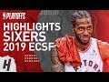 Kawhi Leonard Full Series Highlights vs 76ers | 2019 NBA Playoffs ECSF