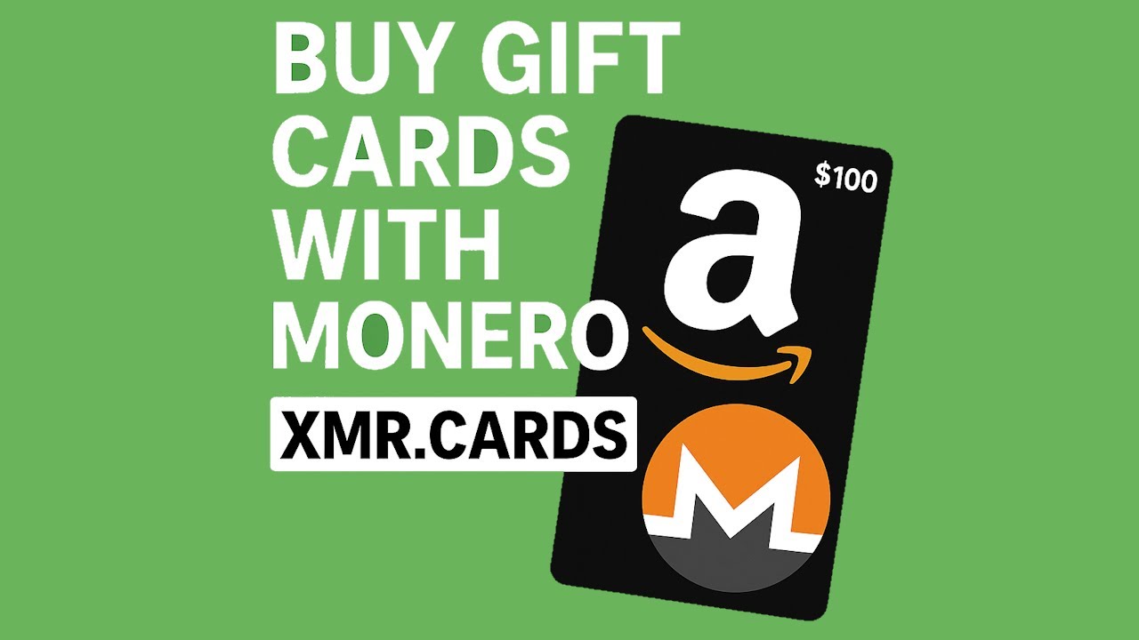 Buy Amazon Gift Cards with Monero (XMR) — Using xmr.cards Step-by-Step -  YouTube