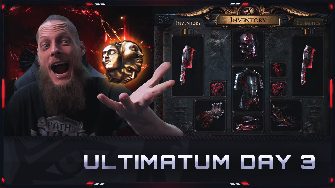 [PATH OF EXILE | 3.14] – ULTIMATUM LEAGUE – BLOODY COC PF – LEAGUE / BUILD DIARY – DAY 3