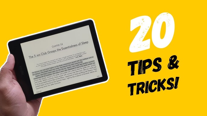 Kindle Scribe tips and tricks: 14 must-try features