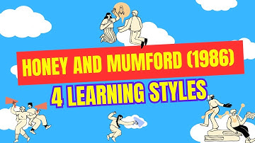 Honey and Mumford (1986) 4 Learning Styles || tsin-eng
