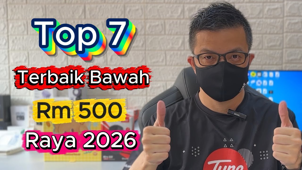 TOP 7 Phone Terbaik Bawah Rm500 yg berbaloi utk dibeli Awal Tahun dan Raya 2026