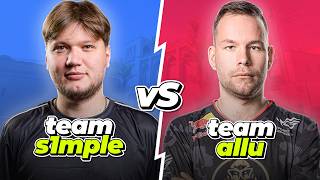 S1MPLE vs ALLU on FACEIT with Utility Guide, Multi POV &amp; Voice Comms (Dust2)