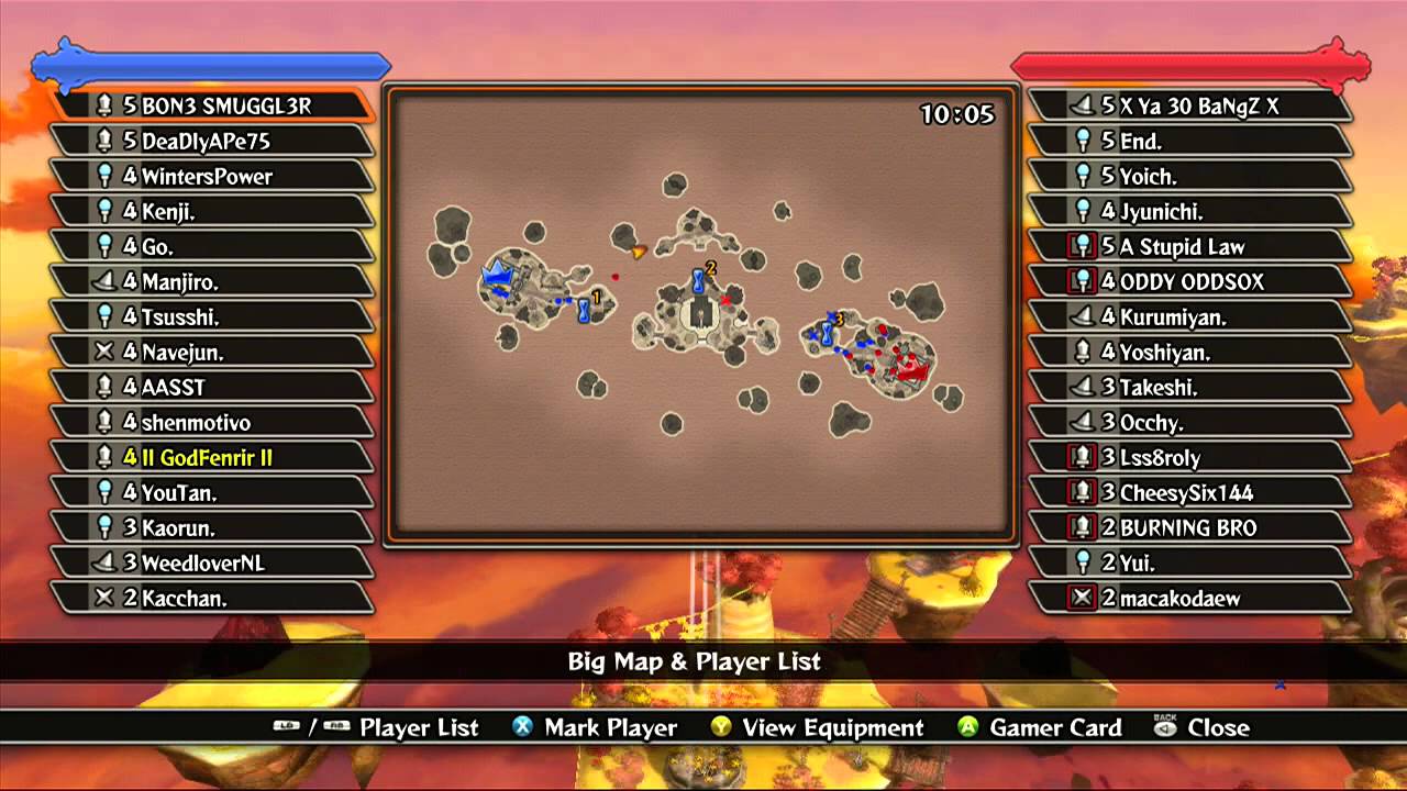 Happy Wars:: Using my new Warrior Set up