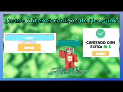 RBX Gum ✔️ Ganar y Retirar Robux Gratis