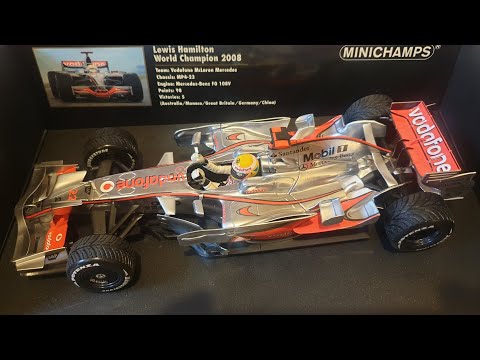 1/18 Lewis Hamilton 2008 Brazilian Gp - F1 World Champion