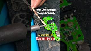 Vivo Y33s charging connector change !! #waterdamage #batterydrain #liquiddamage #batteryusage