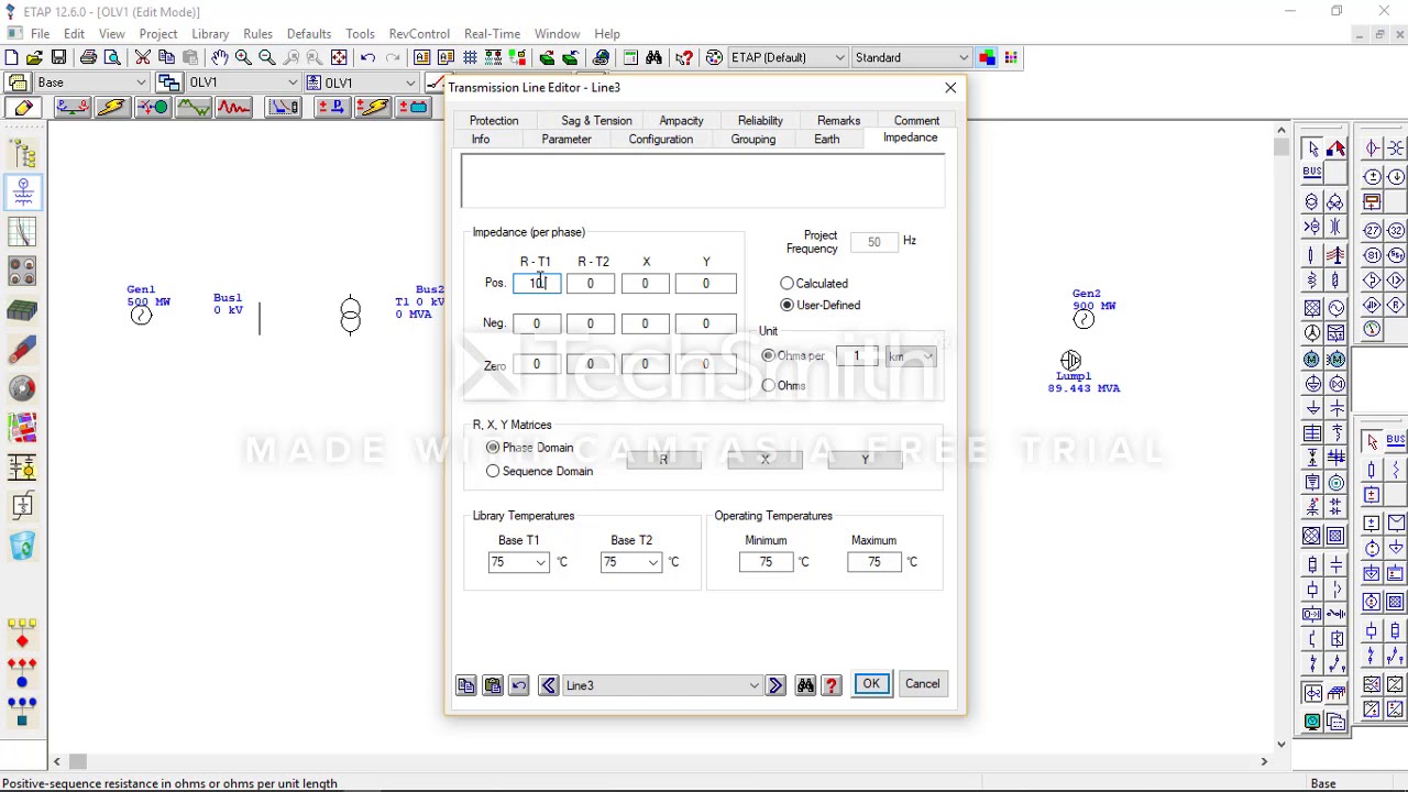 2- problem (1) on load flow