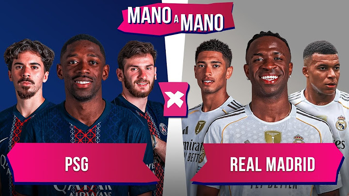 PSG X REAL MADRID: QUEM CHEGA MELHOR? | MANO A MANO DA SEMIFINAL DO MUNDIAL DE CLUBES