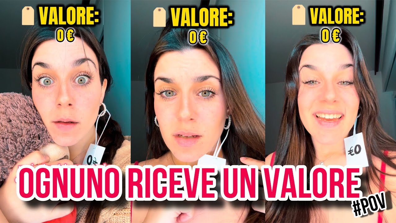 TUTTI RICEVONO Un’ETICHETTA a INDICARE Il Loro VALORE | #pov completo 🏷️