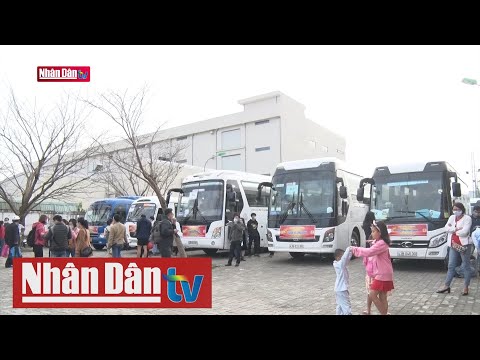 Những chuyến xe công đoàn đưa người lao động về quê ăn Tết