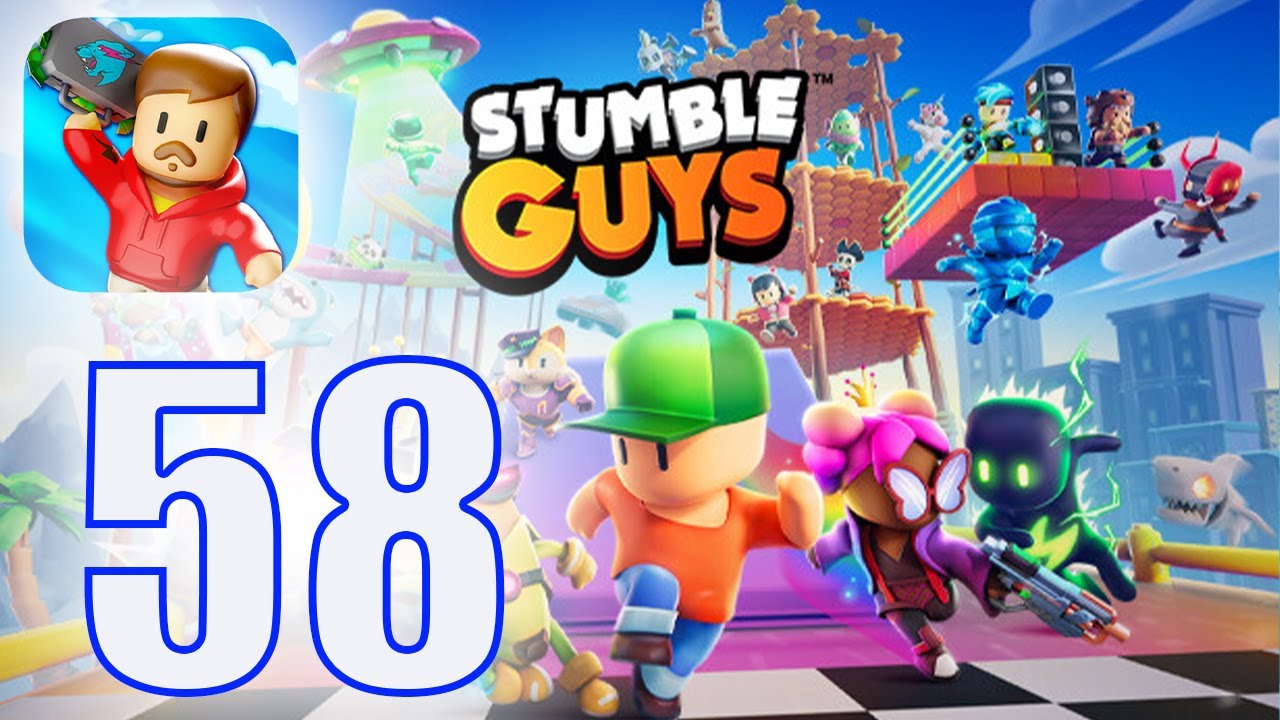 Stumble Guys (by Kitka Games) IOS Gameplay Video (HD) 