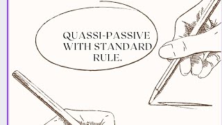 Quassi Passive Voice With Standard Fomula Englishtutorial4097