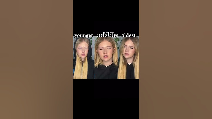 pov : the middle and oldest sibling is trying to scare the younger sibling into life #siblings