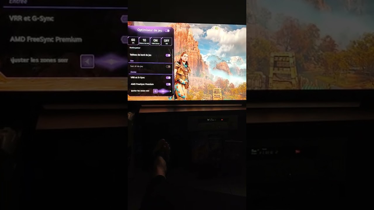Réglages optimaux Écran OLED LG C1, + 