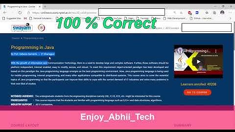 Programming in Java Solution | Week-3 Programming Assignment Q3 Solution | NPTEL Jul-Dec 2020
