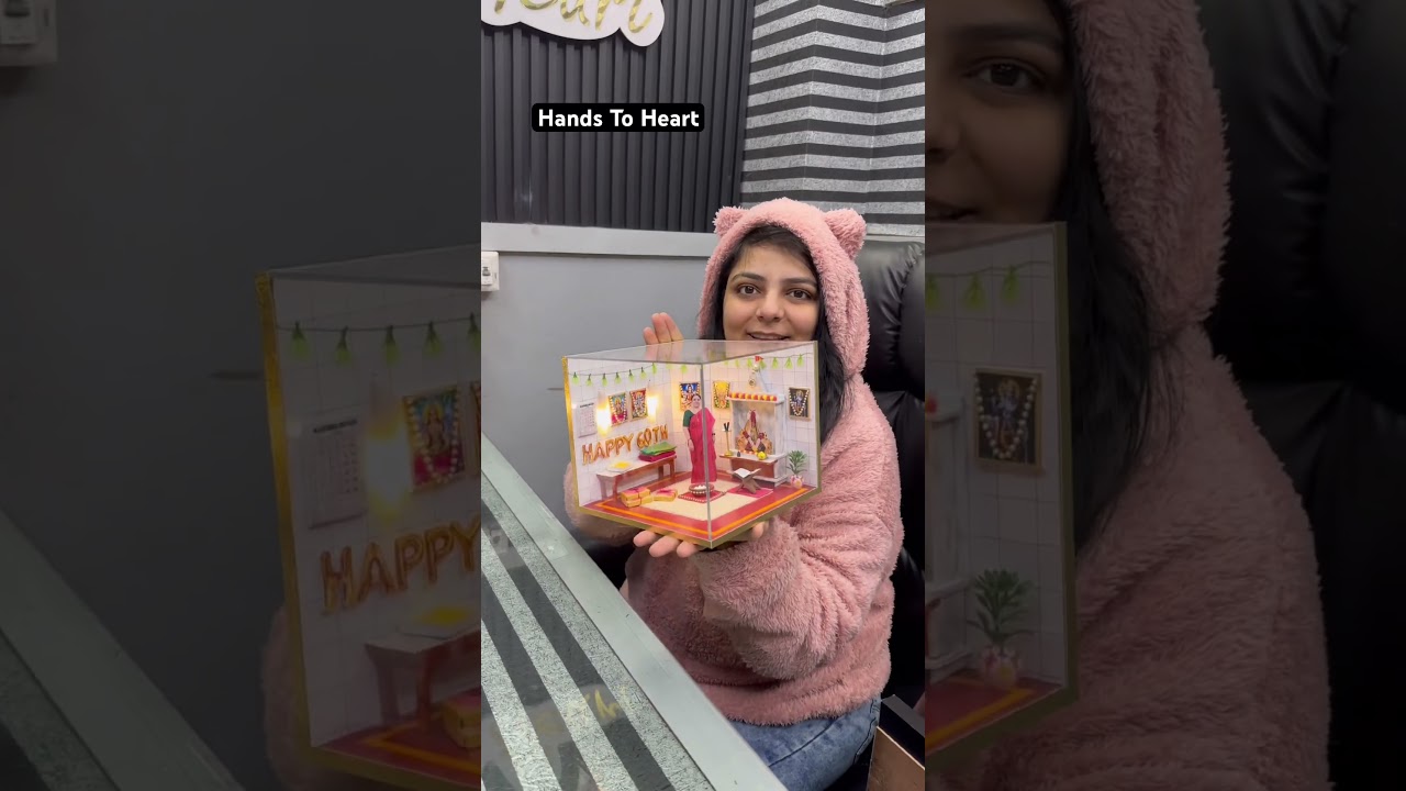 Миниатюрная шкатулка для комнаты | идеи подарков на заказ | 3D-рамка | день рождения | годовщина ...