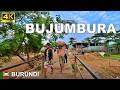 Bujumbura Exploring Buyenzi Markets Streets Everyday Life Burundi Dec 2025 4K