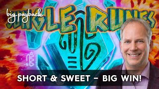 Jungle Runes Slot - BIG WIN BONUS - SHORT & SWEET!