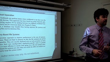 Cloud Performance 8.5.8 File Systems Workload Separation