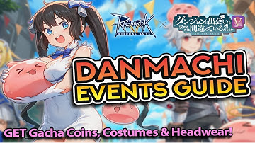 DANMACHI COLLAB Events Guide: Get Up to 11 FREE Gacha Draws!