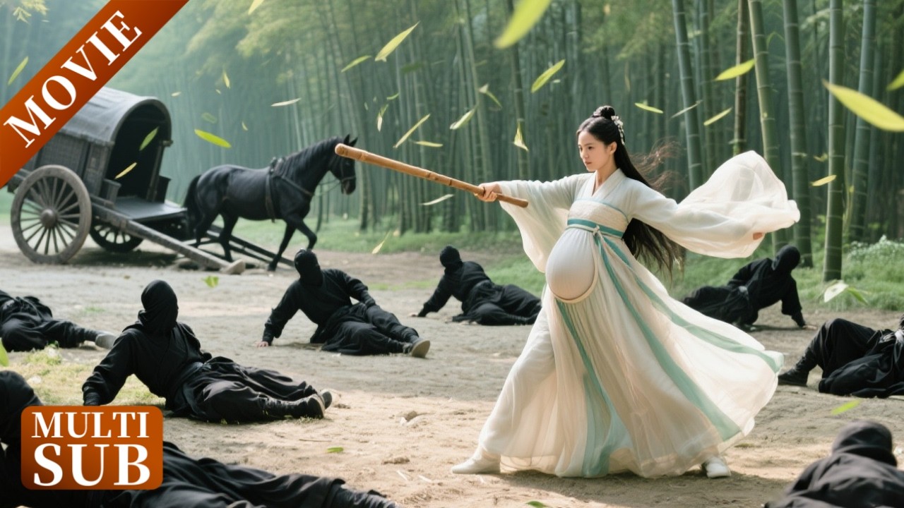 【Full Movie】外表柔弱的懷孕灰姑娘竟是武林高手，一拳幹翻十個殺手，目睹一切的王爺愛上她 