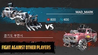 【βテスト】バトルカーズ　Battle Cars: AUTOPLAY ACTION GAME　面白い携帯スマホゲームアプリ screenshot 2