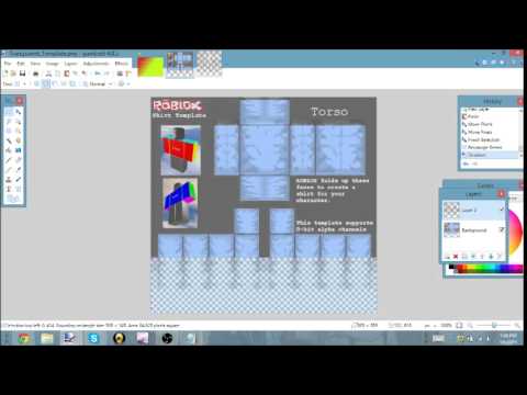 How To Make Transparent Shirts On Roblox Using Paint Net Youtube - roblox shirt template paint.net