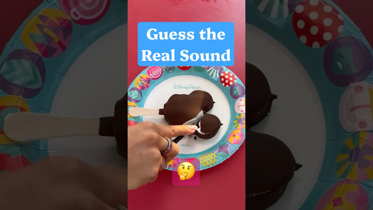 One of these is the correct sound… maybe 😛 #DisneyEats #DisneySnacks