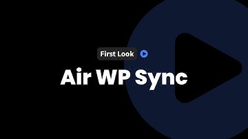 InfluenceWP - First Look - Air WP Sync
