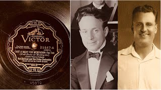 Nat Shilkret - Frank Crumit (voc) - Just A Night For Meditation - 78 rpm - Victor 21547 - 1928