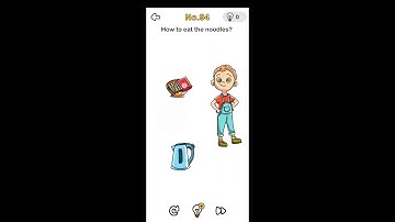 How to eat the noodles Brain Out Level 94