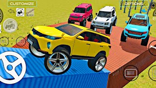 Driving Fortuner 4x4 and Scorpio N Offroading Gameplay in Game 🔥 #fortuner #thar #car #gamingvideos  screenshot 5
